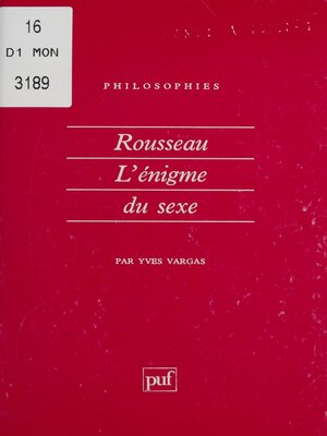 cover image of Rousseau